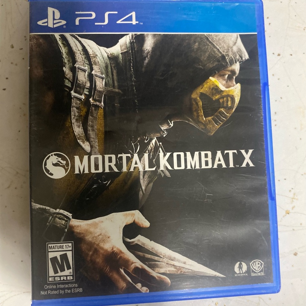 Mortal Kombat X - Sony PlayStation 4 Preowned Excellent Condition